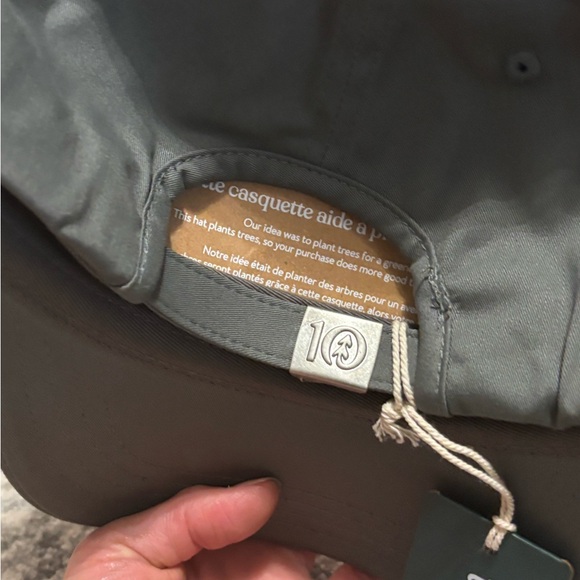 tentree Gray Monarch Cap - Picture 2 of 2